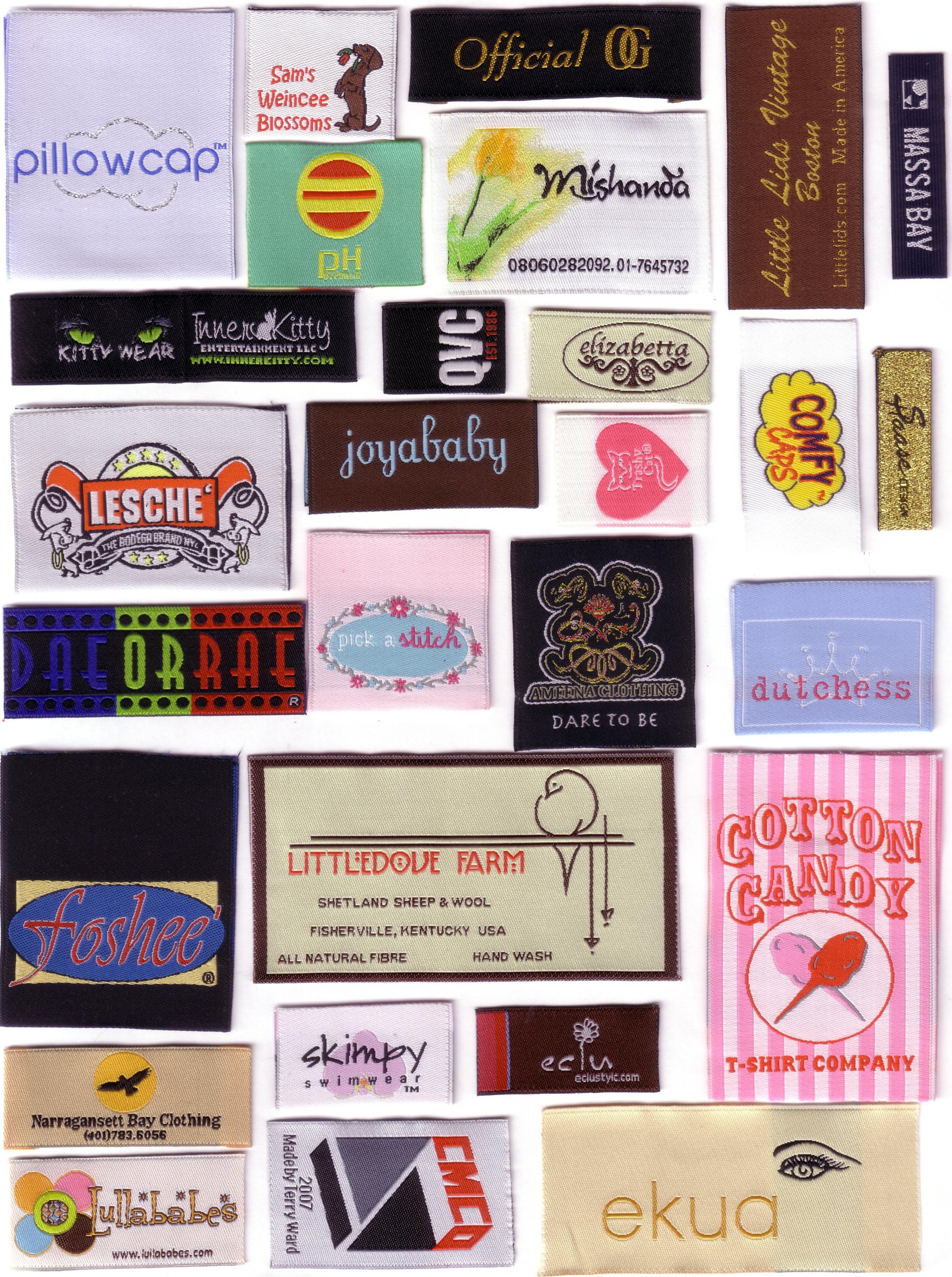Woven labels - add more value to your products!

