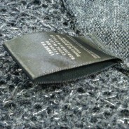 Top sewn woven or printed labels