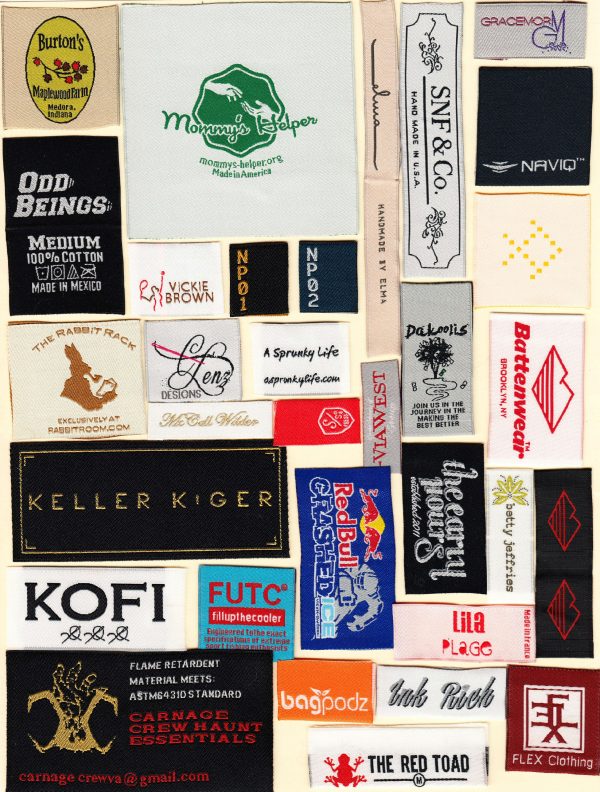 Woven labels - Rapid Tag & Label